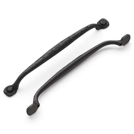 A large image of the Hickory Hardware P2995-5PACK Black Iron