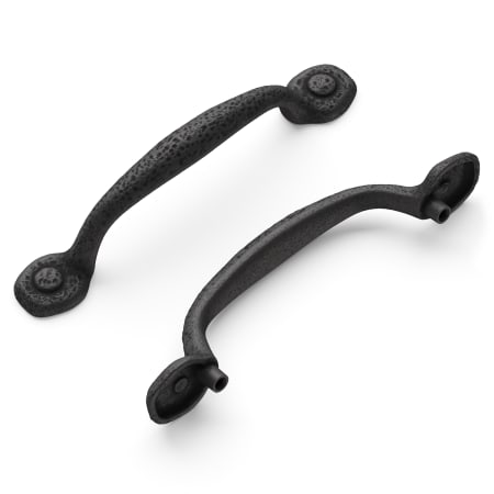 A large image of the Hickory Hardware P3000-10PACK Black Iron