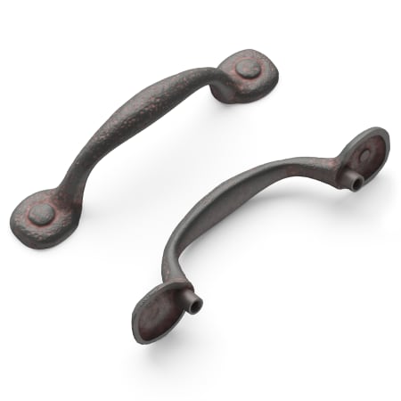 A large image of the Hickory Hardware P3001-10PACK Rustic Iron