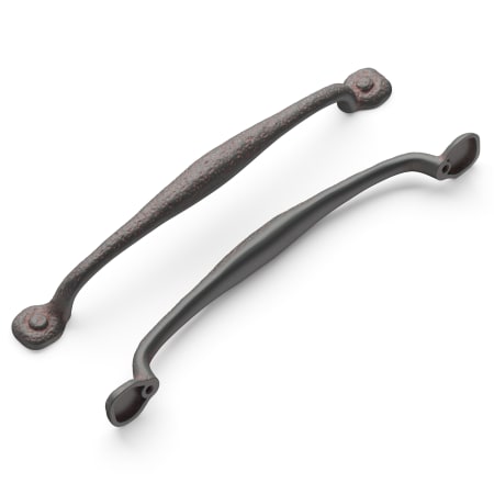 A large image of the Hickory Hardware P3005-5PACK Rustic Iron