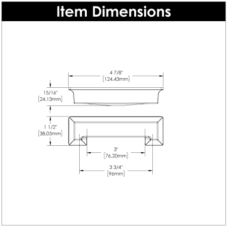 A large image of the Hickory Hardware P3013 Alternate Image