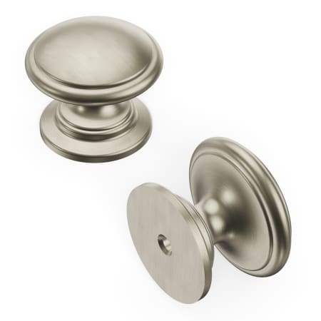 A large image of the Hickory Hardware P3053-10PACK Satin Nickel