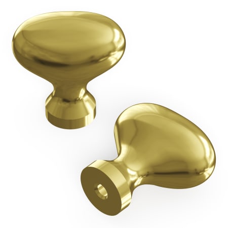 A large image of the Hickory Hardware P3054-10PACK Polished Brass