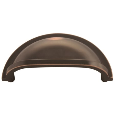 A large image of the Hickory Hardware P3055-5PACK Oil-Rubbed Bronze Highlighted
