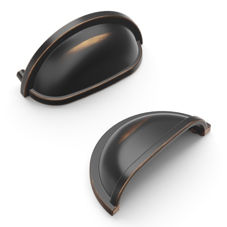 A large image of the Hickory Hardware P3055 Oil-Rubbed Bronze Highlighted