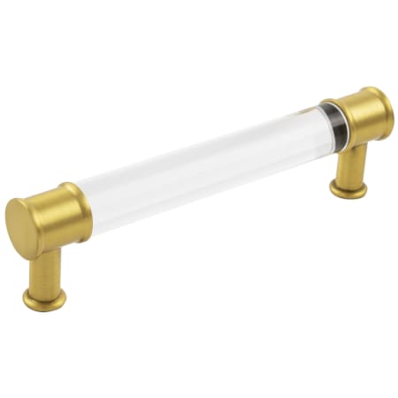 A large image of the Hickory Hardware P3635-10PACK Crysacrylic / Brushed Golden Brass