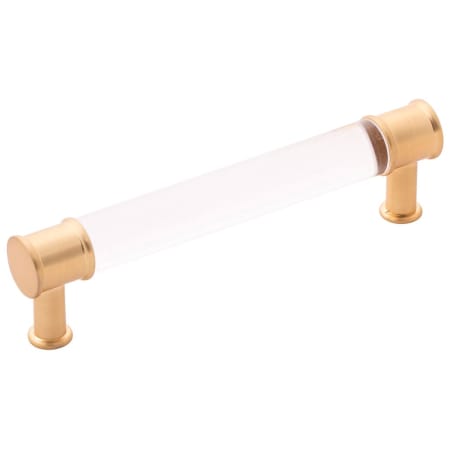 A large image of the Hickory Hardware P3635 Crysacrylic with Brushed Golden Brass