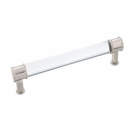 A large image of the Hickory Hardware P3635 Crysacrylic with Satin Nickel