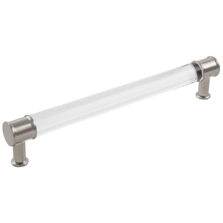 A large image of the Hickory Hardware P3703-10PACK Crysacrylic / Satin Nickel