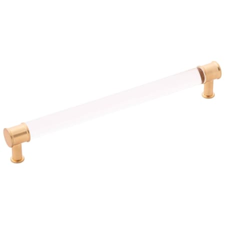A large image of the Hickory Hardware P3704 Crysacrylic with Brushed Golden Brass