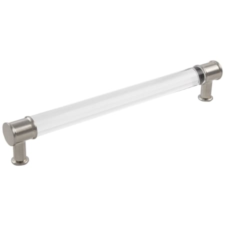 A large image of the Hickory Hardware P3704-10PACK Crysacrylic / Satin Nickel