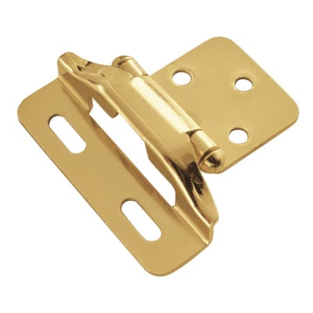 A large image of the Hickory Hardware P60010F Polished Brass