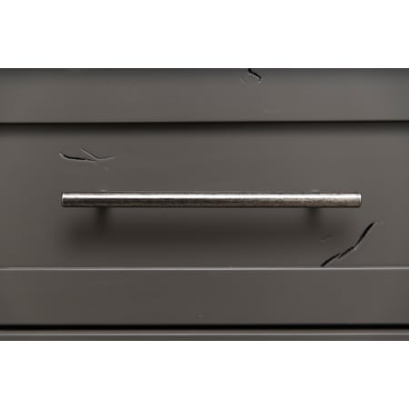 A large image of the Hickory Hardware PA0226 Hickory Hardware-PA0226-Black Nickel Vibed Installed View