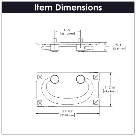 A large image of the Hickory Hardware PA0721-25PACK Alternate Image