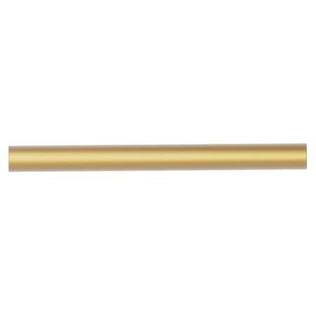 A large image of the Hickory Hardware R077744-10PACK Straight View - Brushed Brass