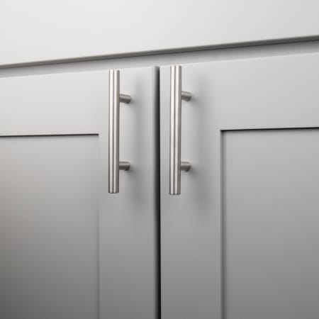 A large image of the Hickory Hardware R077744-10PACK Close Up - Satin Nickel