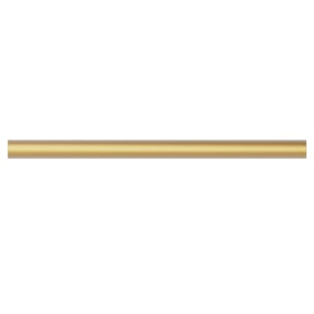 A large image of the Hickory Hardware R077745-10PACK Straight View - Brushed Brass