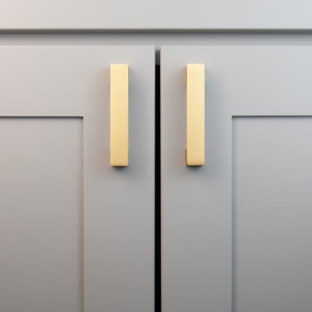 A large image of the Hickory Hardware R077751-10PACK Brushed Brass