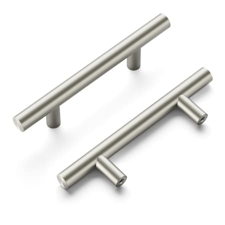 A large image of the Hickory Hardware R077744-10PACK Satin Nickel