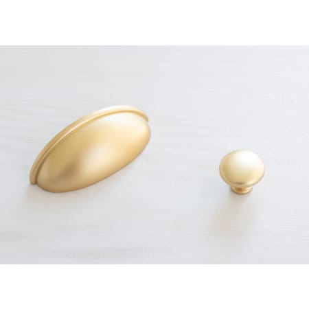 A large image of the Hickory Hardware R077753-10PACK Brushed Brass