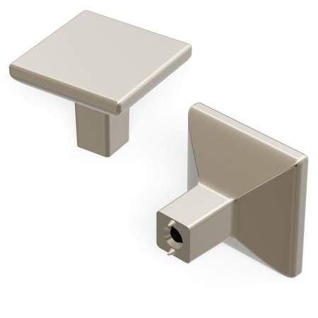 A large image of the Hickory Hardware HH075341-10PACK Polished Nickel