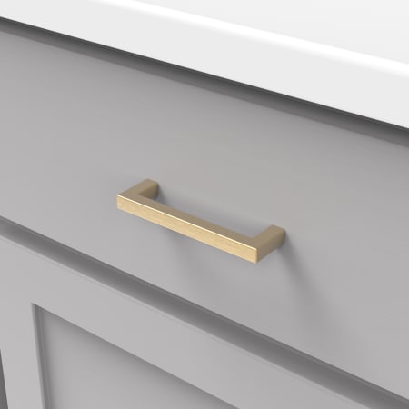 A large image of the Hickory Hardware HH075327 Detail (BGB) - Brushed Golden Brass