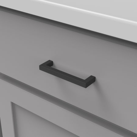 A large image of the Hickory Hardware HH075327 Detail (MB) - Matte Black