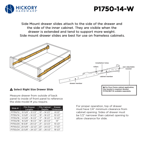 A large image of the Hickory Hardware P1750/14-5PACK Alternate Image