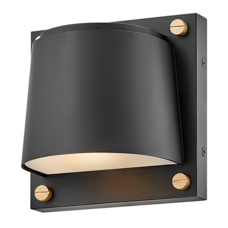 A large image of the Hinkley Lighting 20020-LL Black / Brass