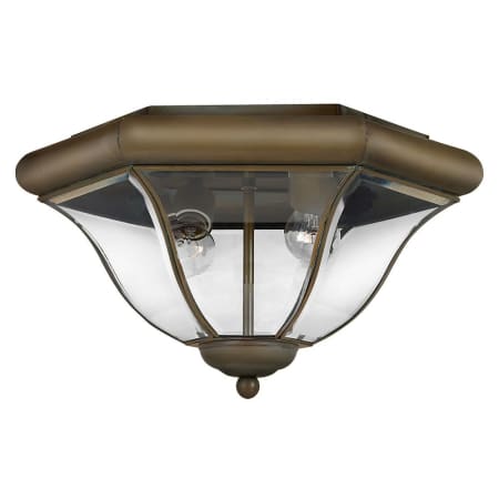 A large image of the Hinkley Lighting H2443 Aged Brass