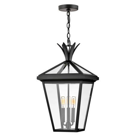 A large image of the Hinkley Lighting 26092 Pendant with Canopy - BK