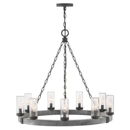 A large image of the Hinkley Lighting 29208-LL Chandelier with Canopy - DZ