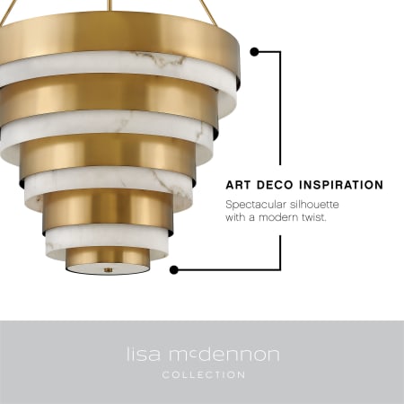 A large image of the Hinkley Lighting 30183 Art Deco Inspiration