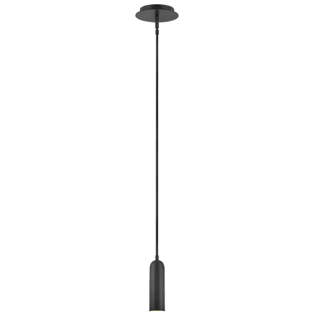 A large image of the Hinkley Lighting 32377 Pendant with Canopy - BK