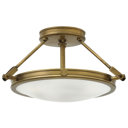 A large image of the Hinkley Lighting 3381 Heritage Brass