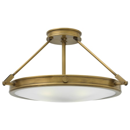 A large image of the Hinkley Lighting 3382 Heritage Brass