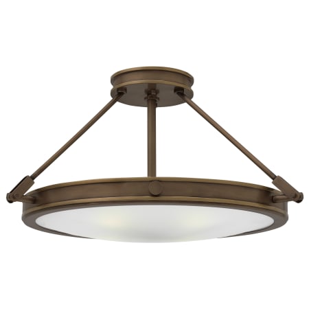 A large image of the Hinkley Lighting 3382 Light Oiled Bronze