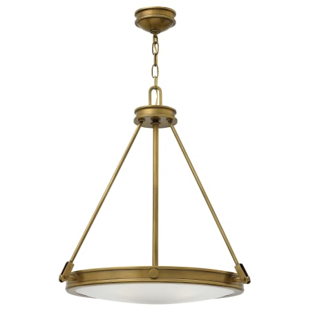A large image of the Hinkley Lighting 3384 Pendant with Canopy - HB