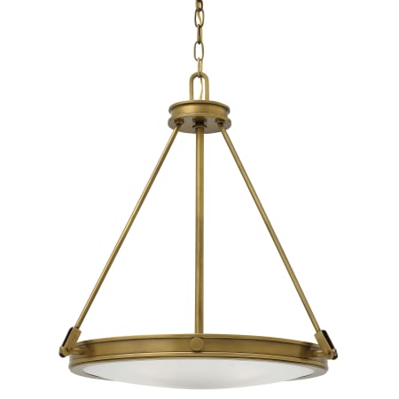 A large image of the Hinkley Lighting 3384 Heritage Brass