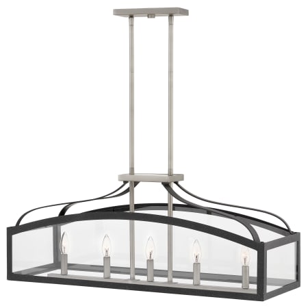 A large image of the Hinkley Lighting 3416 Linear Chandelier with Canopy - DZ