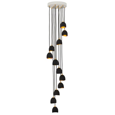 A large image of the Hinkley Lighting 35908 Shell Black
