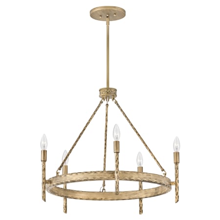 A large image of the Hinkley Lighting 3675 Chandelier with Canopy - CPG