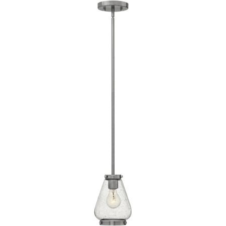 A large image of the Hinkley Lighting 3687 Pendant with Canopy - BN