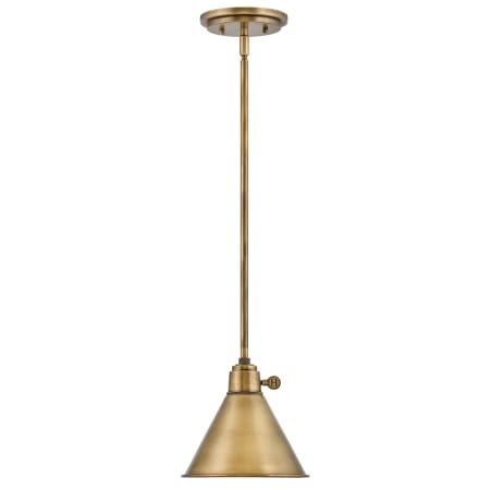 A large image of the Hinkley Lighting 3697 Pendant with Canopy - HB