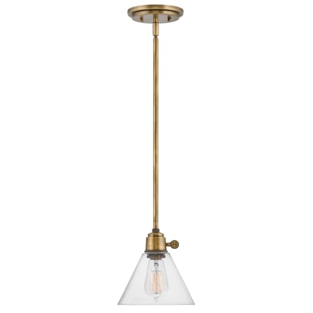 A large image of the Hinkley Lighting 3697 Pendant with Canopy - HB-CL
