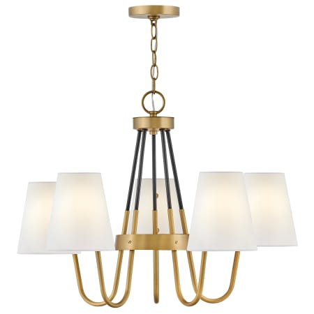 A large image of the Hinkley Lighting 37385 Chandelier with Canopy