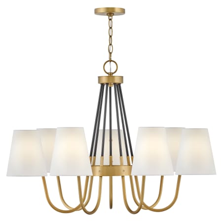 A large image of the Hinkley Lighting 37386 Chandelier with Canopy