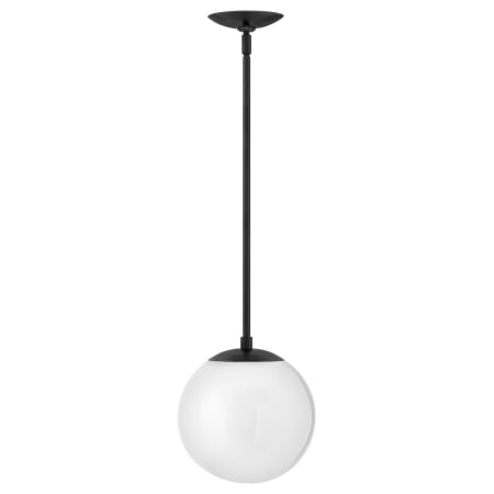 A large image of the Hinkley Lighting 3747 Pendant with Canopy - BK-WH