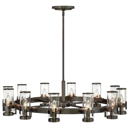 A large image of the Hinkley Lighting 38109 Chandelier with Canopy - BX