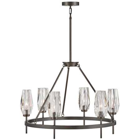 A large image of the Hinkley Lighting 38255 Chandelier with Canopy - BX
